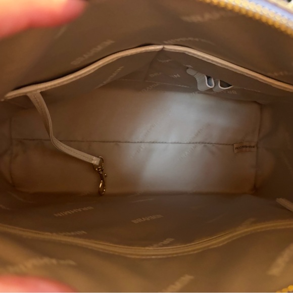 NWOT Brahmin Duxbury satchel in the Aquarius Stratford floral - Picture 6 of 6